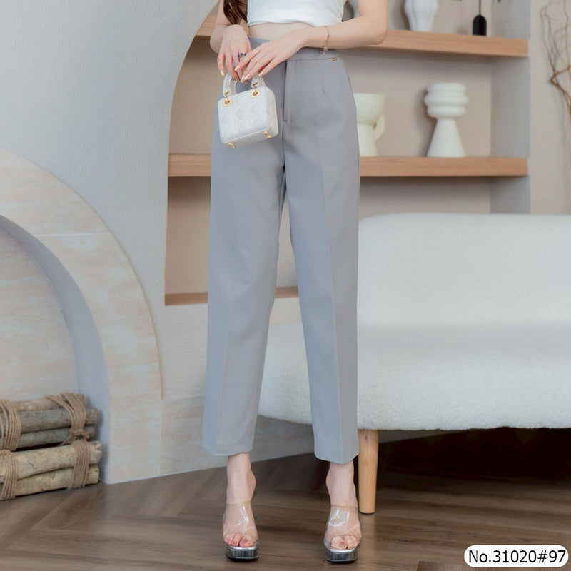 Vertier : No.31020 กางเกงขายาว 9ส่วน | Cropped Pants
