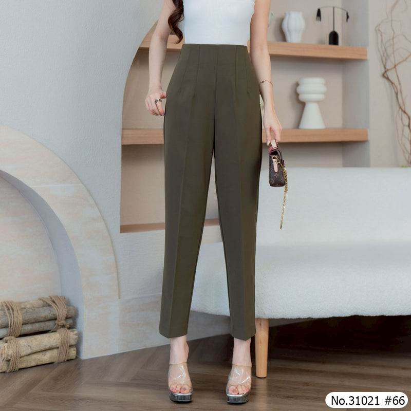Vertier : No.31021 กางเกงขายาว 9ส่วน | Cropped Pants