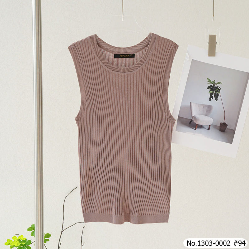 Vertier : No.1303-0002 เสื้อแขนกุด | Sleeveless