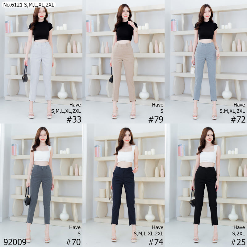 Maristar : No.6121 กางเกงขายาว 9ส่วน | Cropped Pants