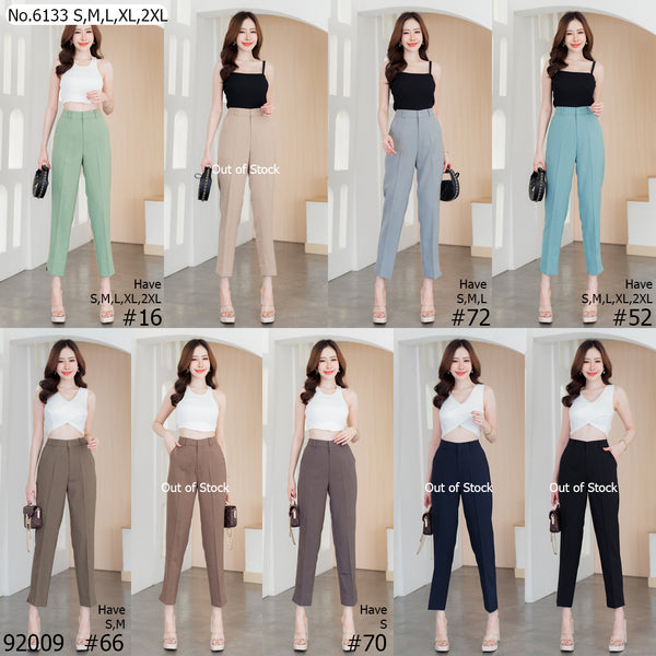 Maristar : No.6133 กางเกงขายาว 9ส่วน | Cropped Pants