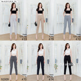 Miss Daisy : No.6120 กางเกงขายาว 9ส่วน | Cropped Pants