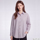 Maristar : No.2175 เสื้อแขนยาวพิมพ์ลาย | Printed Long Sleeve Blouse