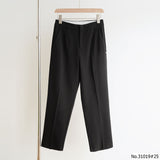 Vertier : No.31019 กางเกงขายาว 9ส่วน | Cropped Pants