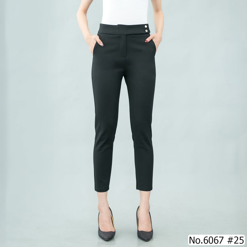 Maristar : No.6067 กางเกงขายาว 9ส่วน | Cropped Pants